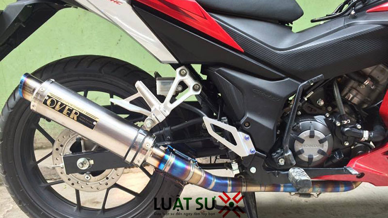 Cấu tạo ống pô xe máy  Hướng dẫn cách giảm thanh pô xe máy
