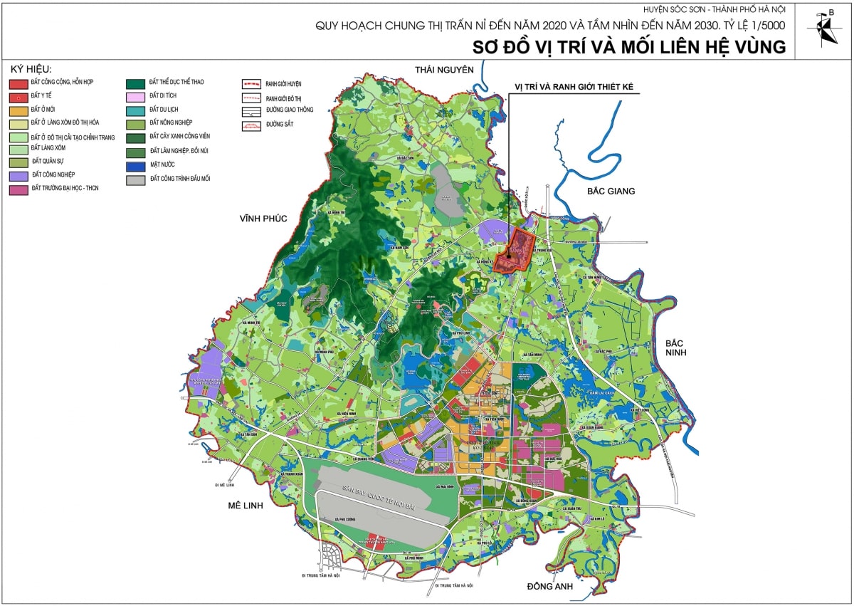 Với quy hoạch đất đai khoa học và bền vững, Sóc Sơn trở thành một vùng đất phát triển bậc nhất Hà Nội. Hình ảnh quy hoạch đất Sóc Sơn sẽ cho bạn cái nhìn tổng quan về sự phát triển rõ rệt của địa phương.