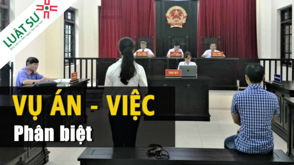 Phân biệt đương sự trong vụ án và việc dân sự