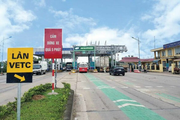 dừng thu phí đường bộ thủ công