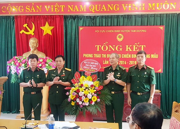 Phát biểu tổng kết chi hội cựu chiến binh