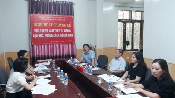 Mẫu chuyển sinh hoạt đảng nội bộ năm 2022