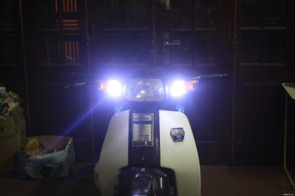 Có nên lắp đèn trợ sáng cho xe máy không?