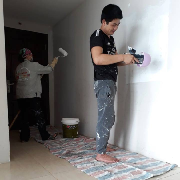 Sơn lại nhà có cần xin giấy phép?