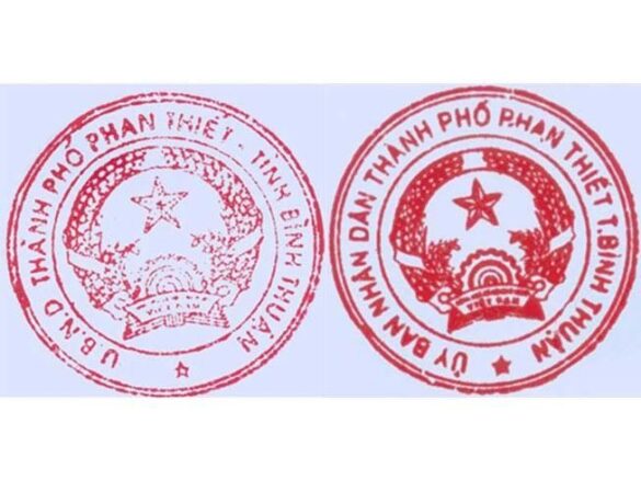 Văn phòng hđnd tỉnh được sử dụng con dấu có hình Quốc huy không