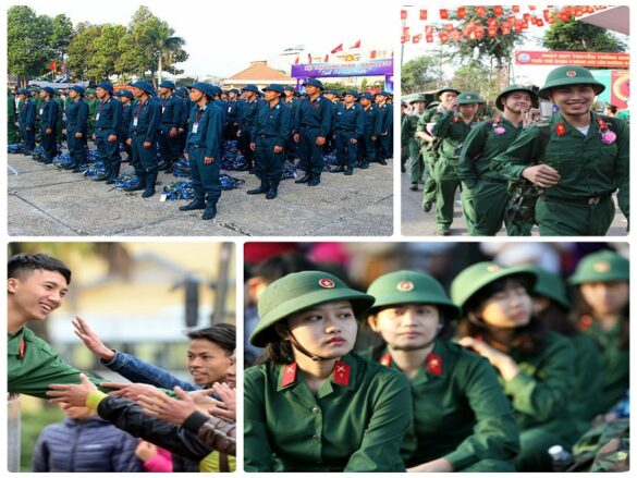 Vợ mới sinh có phải đi nghĩa vụ quân sự