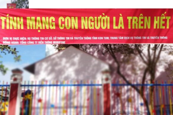 Quy định treo băng rôn tuyên truyền theo quy định 2022