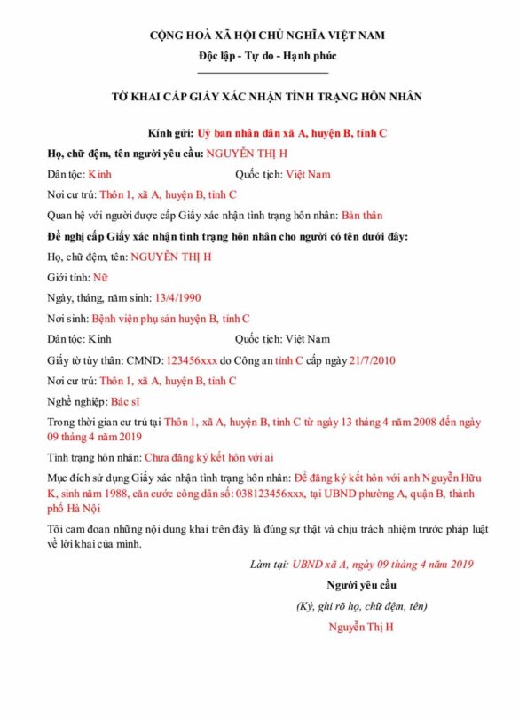 Theo quy định mới 2020 bán nhà có cần giấy xác nhận tình trạng hôn nhân không?