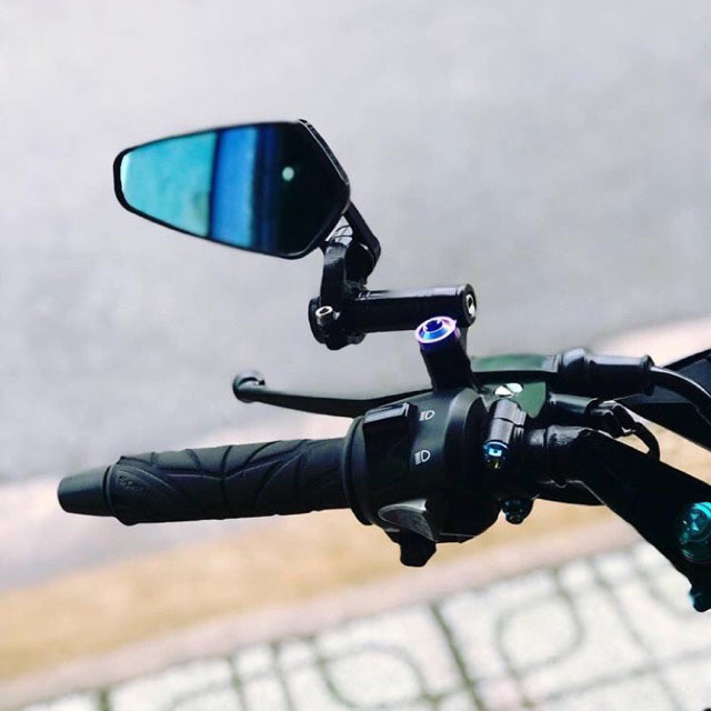 Kính chiếu hậu gương chiếu hậu xe máy kiểu HELLO 2 ngón tay siêu cá tính  gắn bên trái xe máy  Shopee Việt Nam