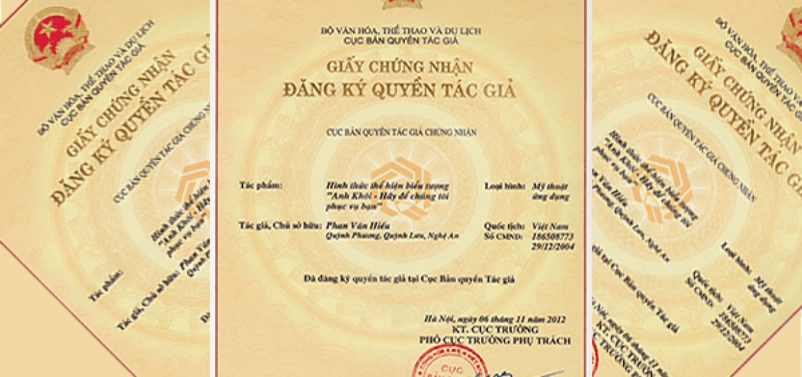 Quy định về hồ sơ đăng ký bản quyền tác giả năm 2022