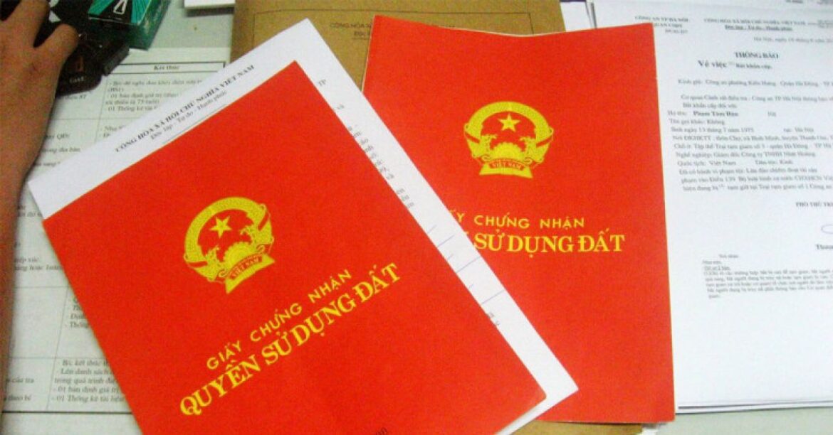 Trình tự thủ tục thu hồi giấy chứng nhận quyền sử dụng đất