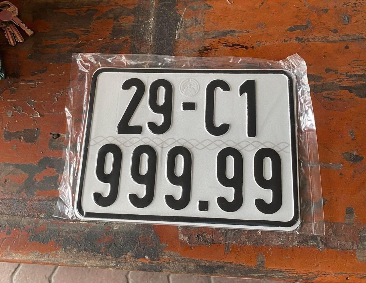 Quy trình bấm biển số xe máy cũ năm 2022