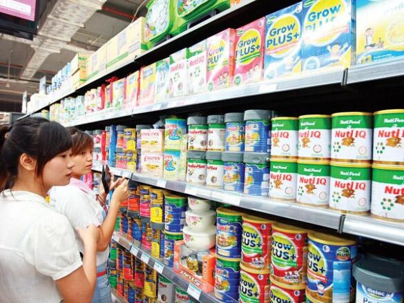 Sữa dành cho trẻ em dưới 06 tuổi có thuộc mặt hàng bình ổn giá