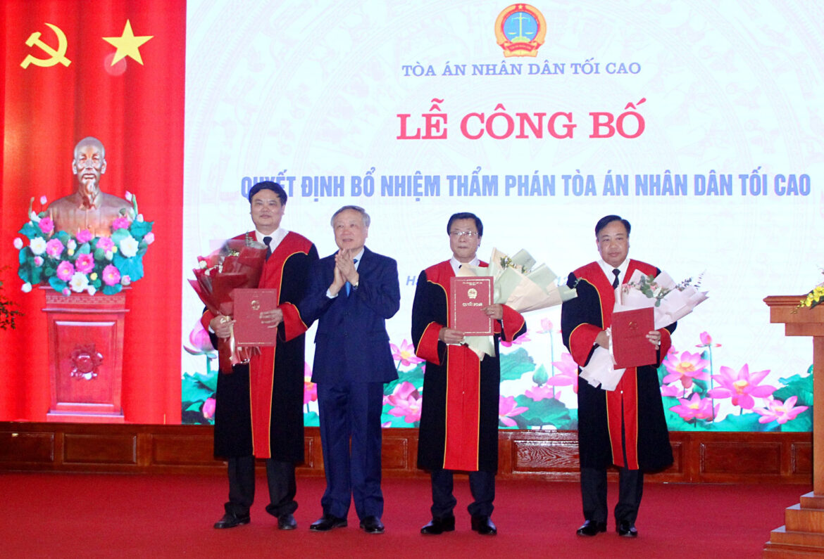 Điều kiện bổ nhiệm thẩm phán năm 2023