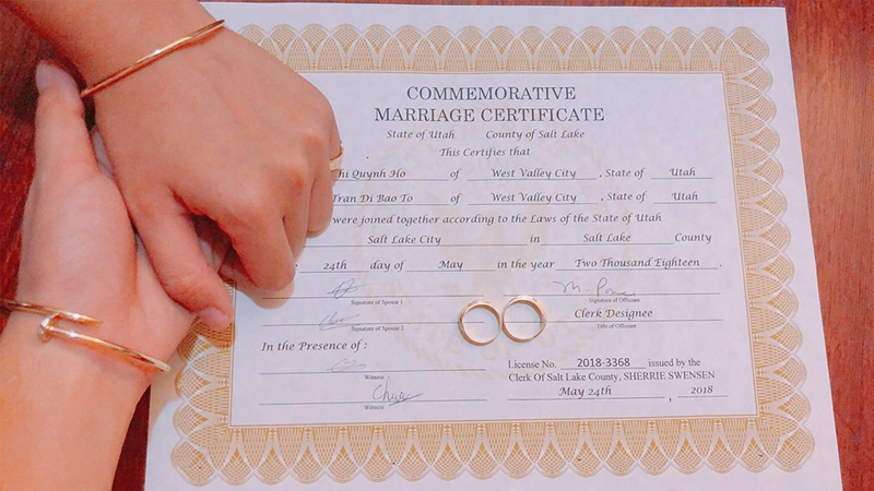 Đăng ký giấy kết hôn cần thủ tục gì?