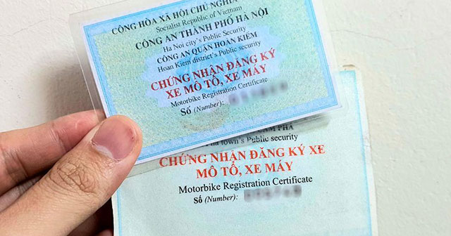 Thời hạn giấy chứng nhận đăng ký xe tạm thời bao lâu