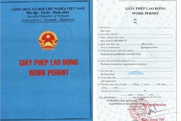 Thủ tục xin cấp giấy phép lao động cho người lao động nước ngoài làm việc tại Việt Nam